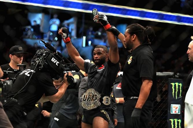 Tyron Woodley could cause an upset against Colby Covington due to this reason
