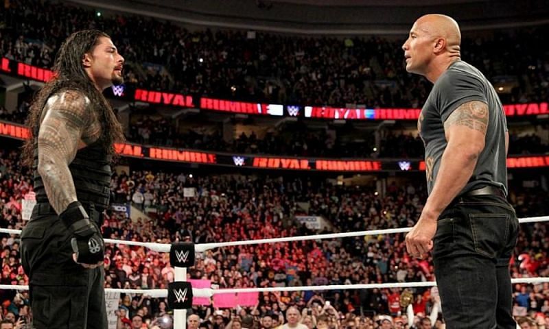 The Rock and Roman Reigns