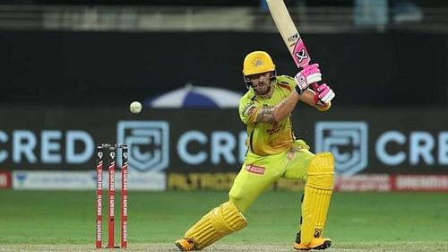 Faf du Plessis has once again become the holder of the IPL 2020 'Orange Cap' (Image Credits: Navabharat)