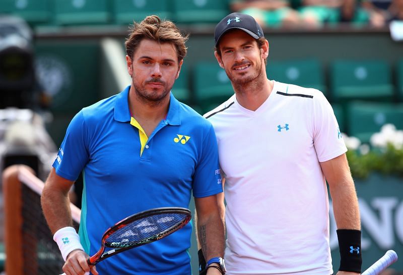 Stanislas Wawrinka and Andy Murray