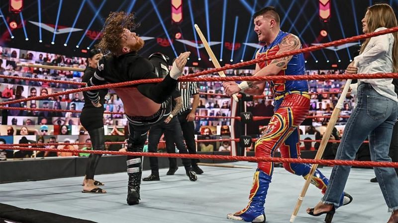 Dominik Mysterio on WWE RAW