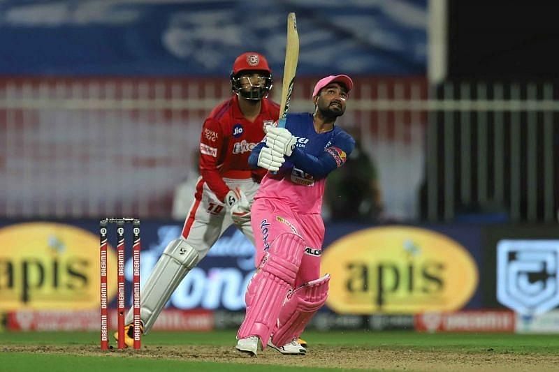Rahul Tewatia did not hit a boundary of the first 19 deliveries he faced&nbsp;[PC: iplt20.com]