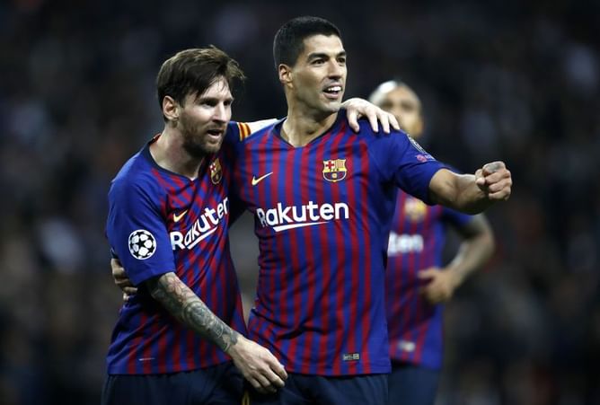 Lionel Messi slams Barcelona for 'throwing out' Luis Suarez in emotional farewell message for striker