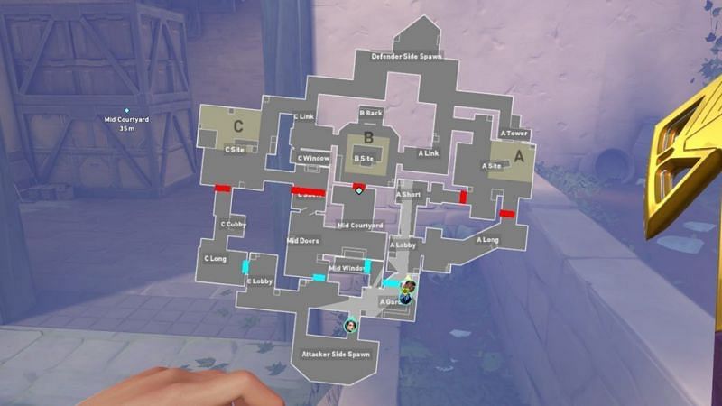 Minimap &#039;cone glitch&#039; will be getting a fix in Valorant patch 1.09 (image credits: ONE Esports)