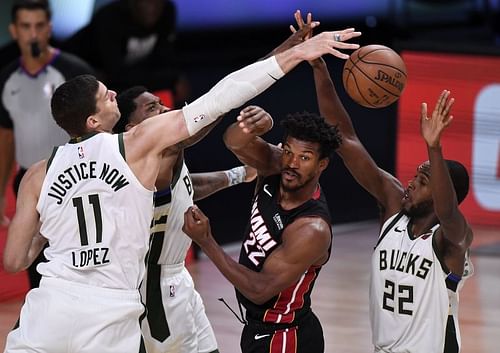 Milwaukee Bucks v Miami Heat - Game Four