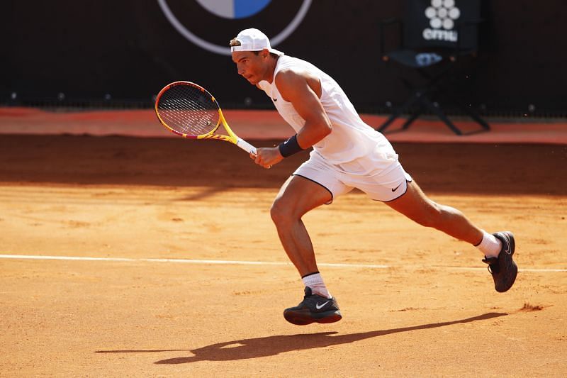 Rafael Nadal looks to gauge his level in Rome