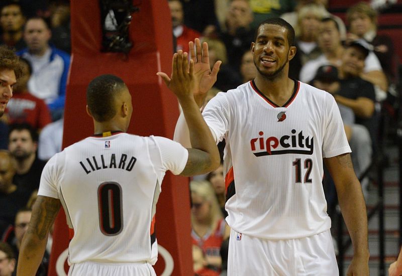 Lillard and Aldridge were an exciting pair back in the day