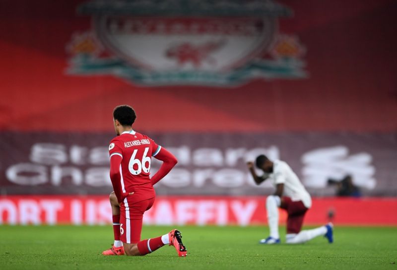 Alexander-Arnold got his first assist of the season against Arsenal.