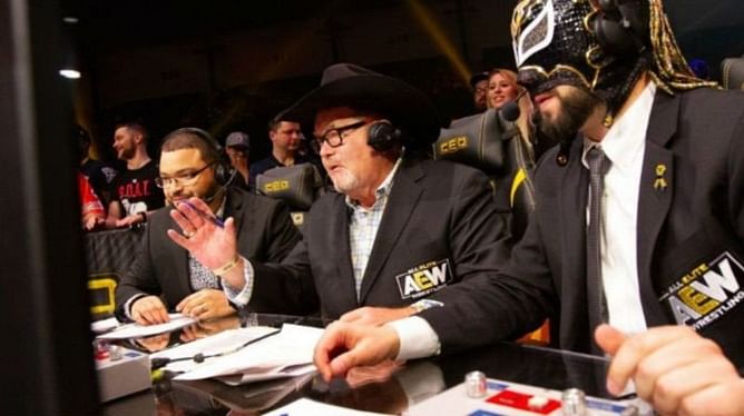 Jim Ross issues apology for controversial comment during AEW All Out