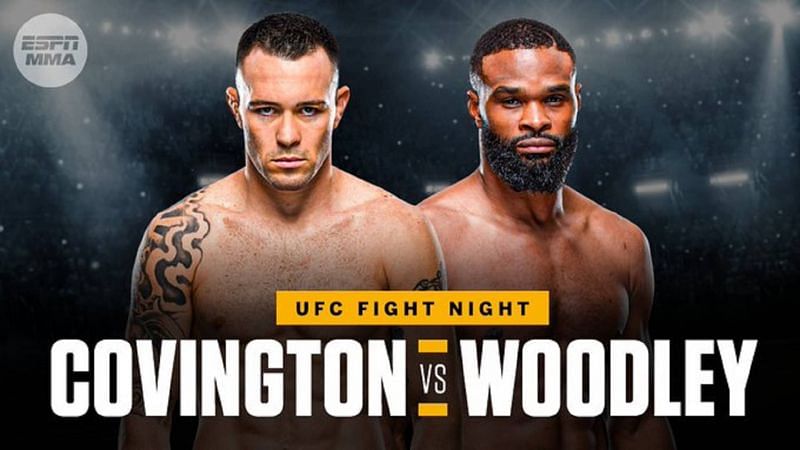 Colby Covington finally faces Tyron Woodley in a major grudge match on this weekend&#039;s UFC card.