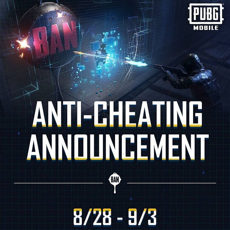 The PUBG Mobile anti-cheat announcement poster (Image Credits: PUBG Mobile Instagram)