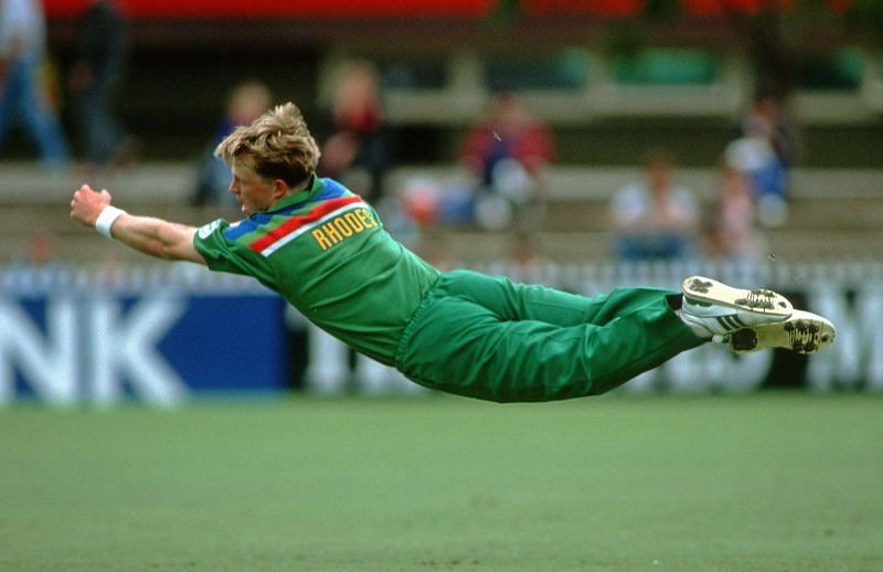 Jonty Rhodes is widely regarded as the greatest fielder of all time