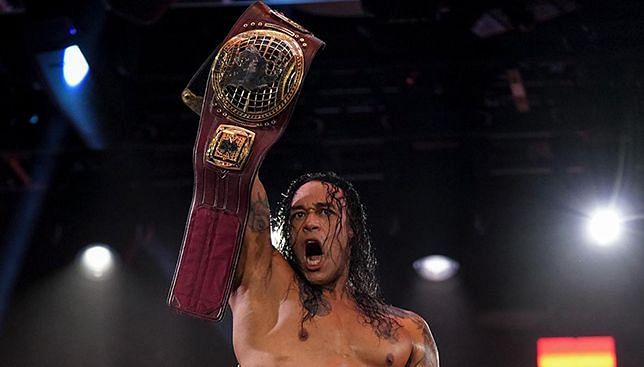 Damian Priest with the North American Title