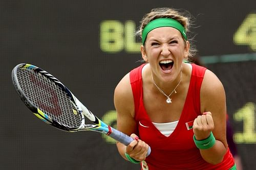 Victoria Azarenka plays Aryna Sabalenka in the second round of the US Open