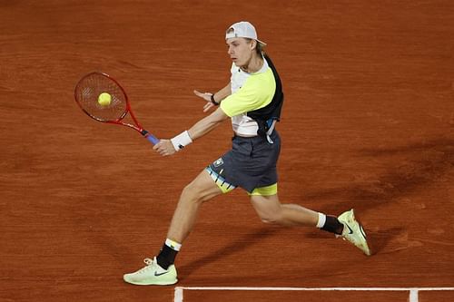 Denis Shapovalov at the 2020 French Open.