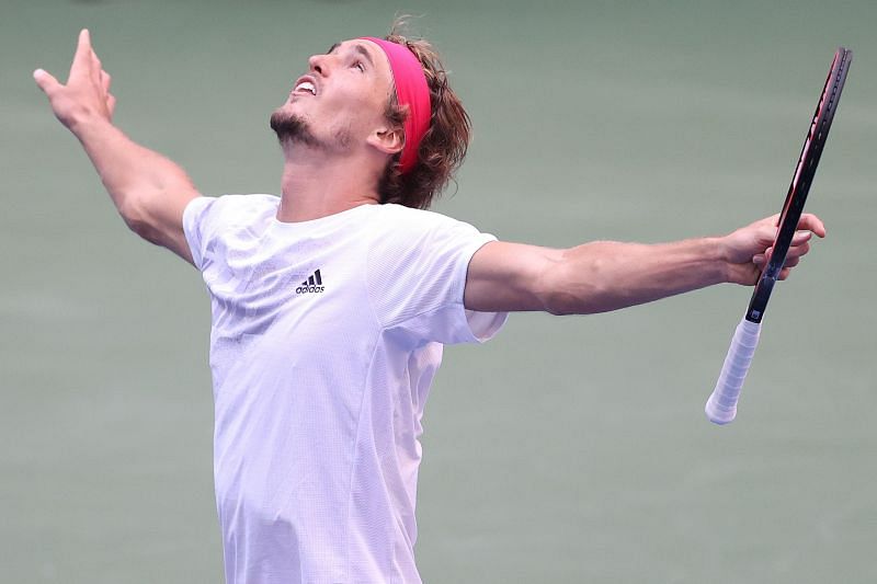 Alexander Zverev at the 2020 US Open