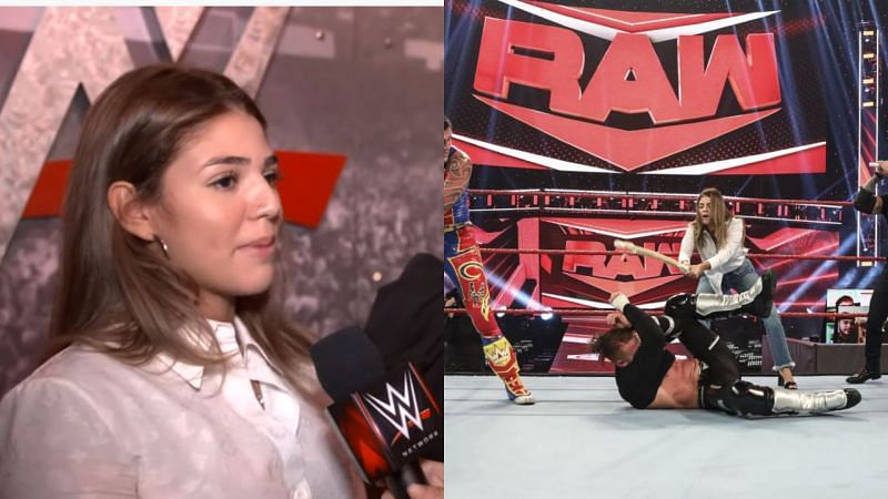 Rey Mysterio&#039;s daughter had a great time on RAW.