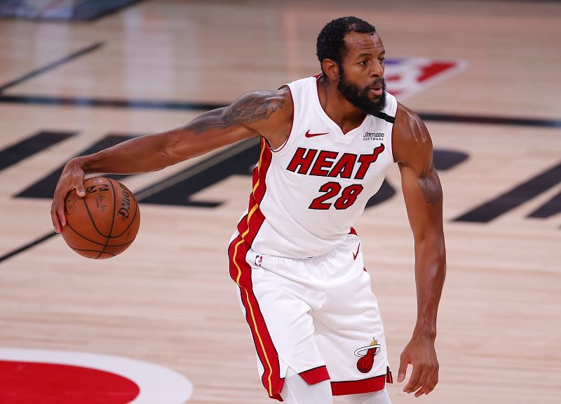 Andre Iguodala has played well off the bench for Miami Heat.