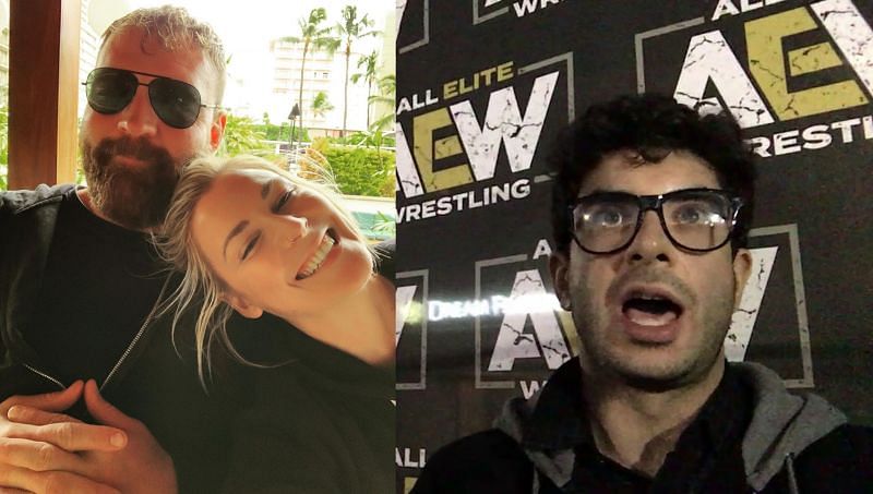 Jon Moxley and Renee Young have both left WWE; AEW President Tony Khan