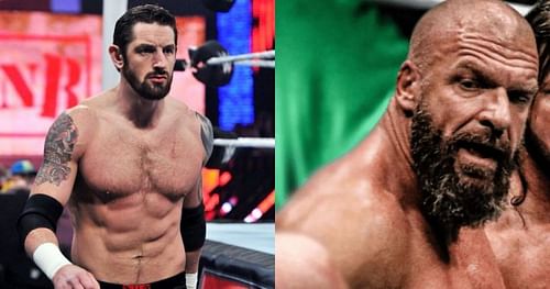 Wade Barrett and Triple H.