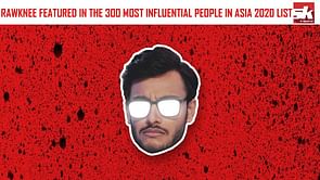 The Rawknee featured in the 300 most influential people in Asia 2020 list