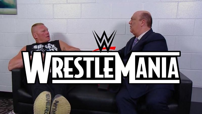 Brock Lesnar and Paul Heyman.