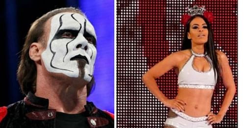 Sting and Zelina Vega