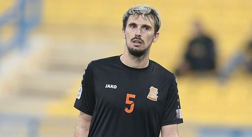 Enes Sipovic at Umm Salal.