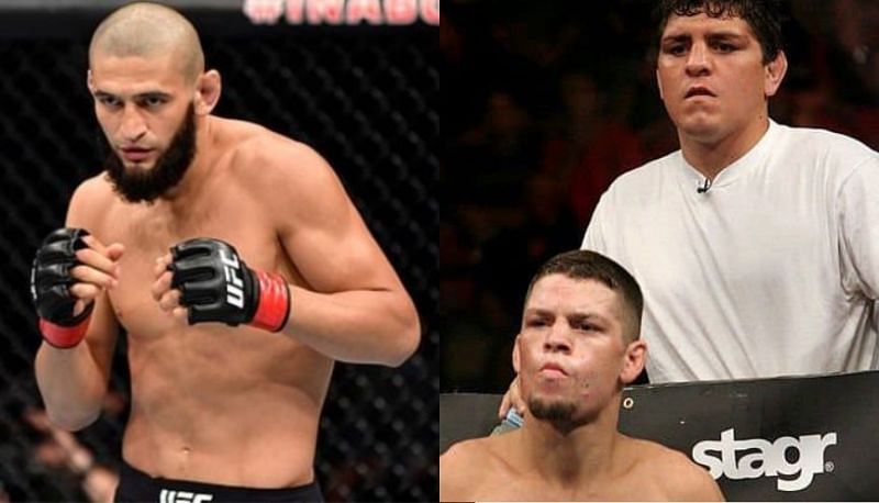 Khamzat Chimaev has called out The Diaz Brothers