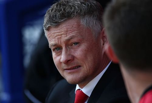 Ole Gunnar Solskjaer, manager of Manchester United