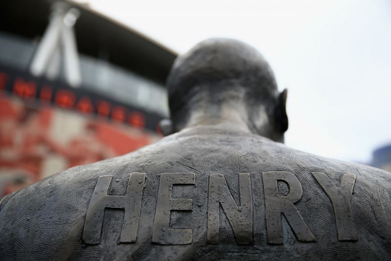 Arsenal immortalized Henry with a statue