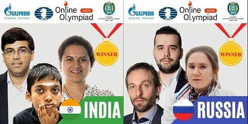 GM Srinath Narayanan served as the vice-captain of the Indian team at the 1st Online Olympiad by FIDE (Image Credits: FIDE Twitter)