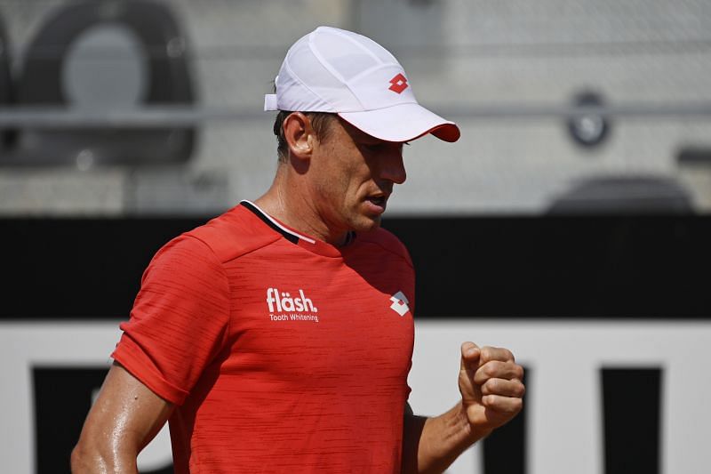  John Millman at the Internazionali BNL d'Italia in Rome, Italy