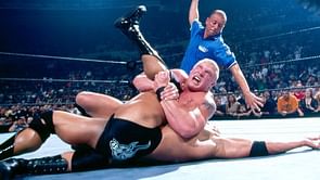 WWE History: Brock Lesnar wins his first WWE Championship