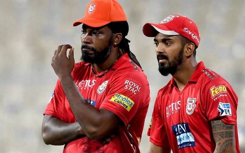 Chris Gayle and KL Rahul form a fearsome opening partnership
