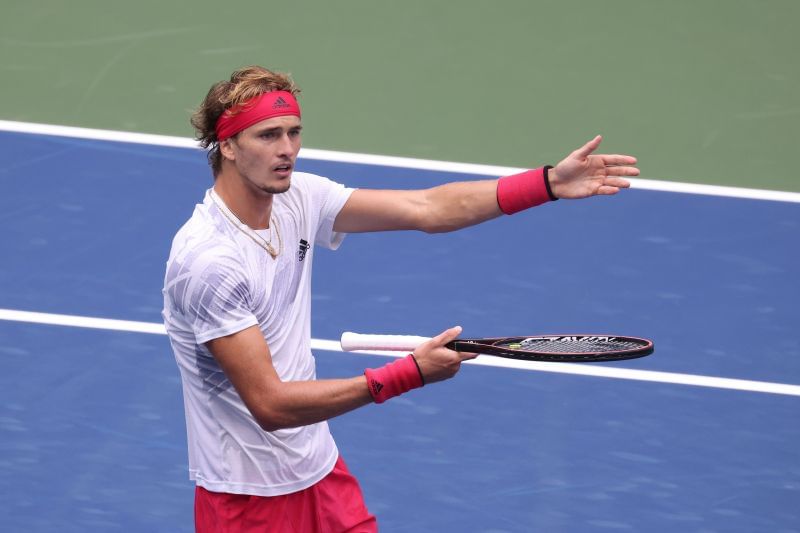 Alexander Zverev has shown immense mettle all week.