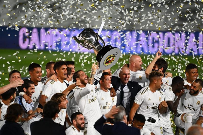 After winning the La Liga last season, how will Real Madrid lineup this season?