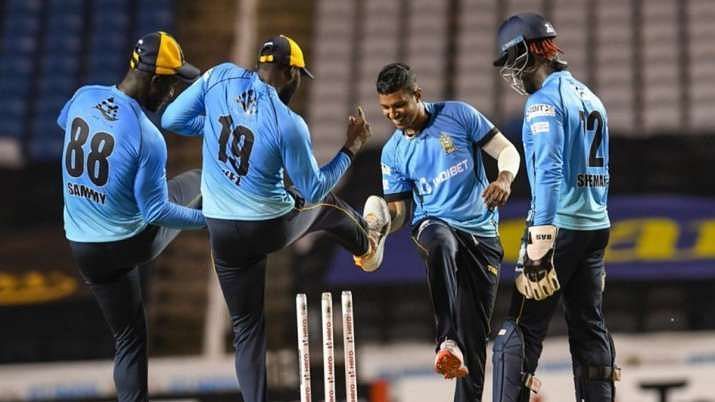 The Zouks ran riot with both bat and ball in their CPL semi-final match