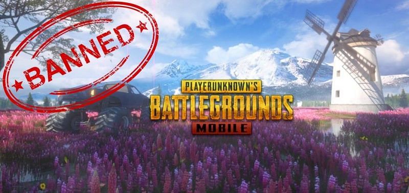 PUBG Mobile banned (Image Source: PUBG Mobile and onlygfx.com)