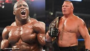 Bobby Lashley sends a message to Brock Lesnar