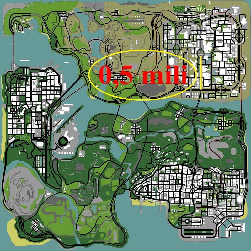 Ranking the GTA games based on map size