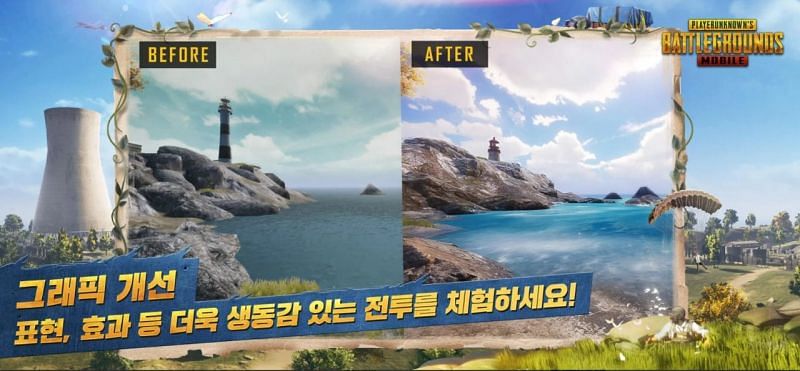 PUBG Mobile KR&#039;s graphics (Image Credits: Google Play Store)
