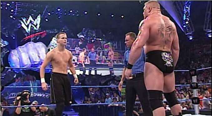 Zach Gowen vs Brock Lesnar