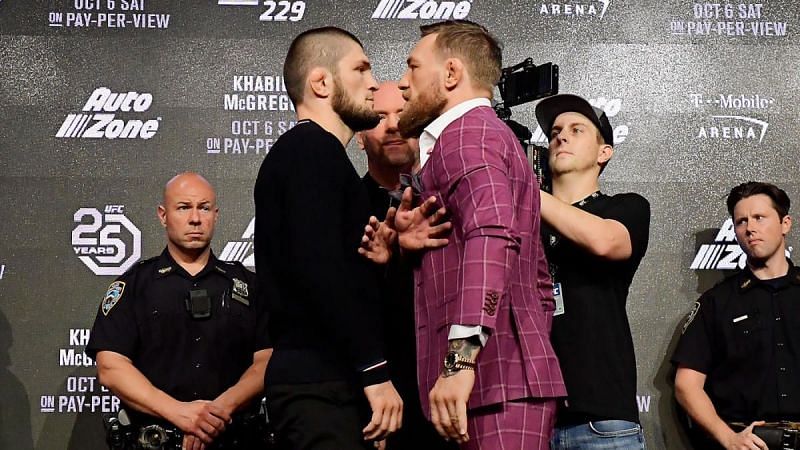 Khabib Nurmagomedov and Conor McGregor