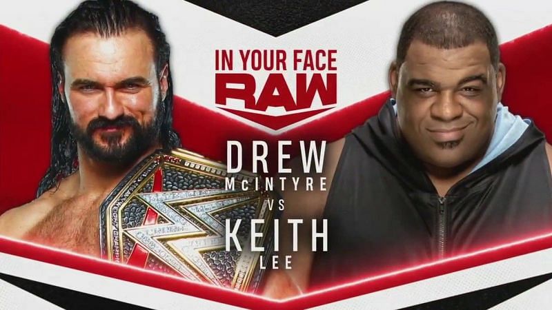 Drew McIntyre will face Keith Lee for the first time in WWE Enter caption