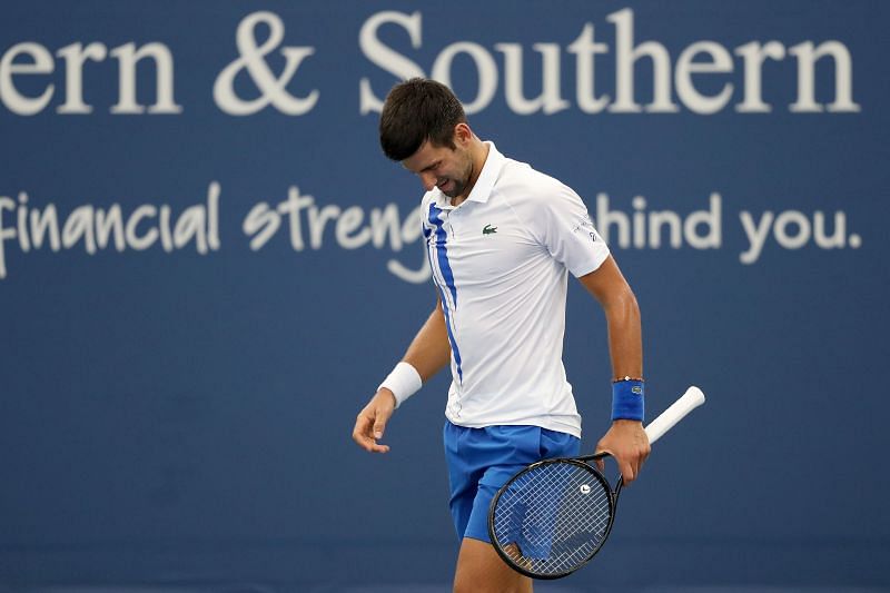 Novak Djokovic was unhappy with the discrepancies in rules applied by USTA
