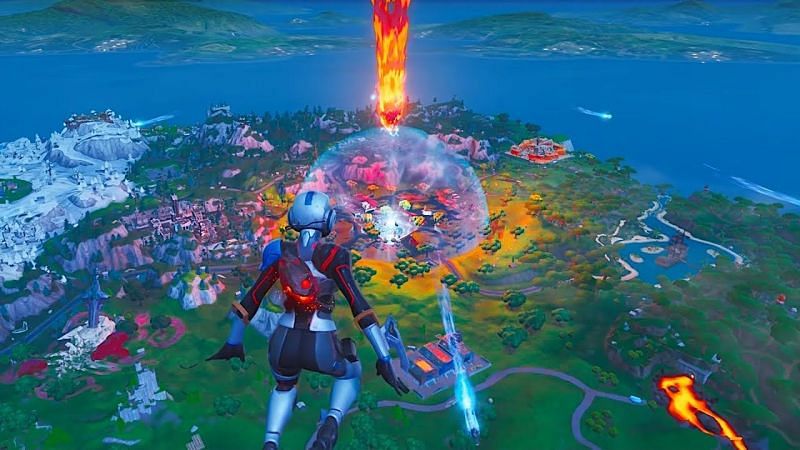 The Fortnite Season X &#039;End Event&#039; (Image Credits: Kingzy Kingz/ YouTube)