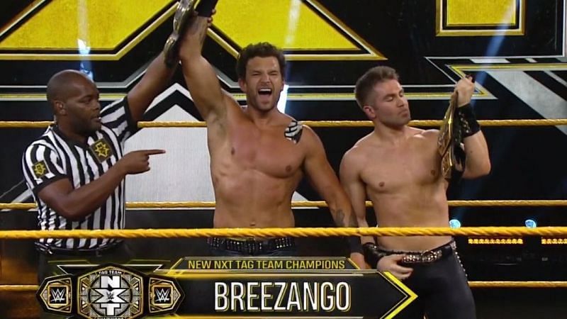 Breezango are the current NXT Tag Team Champions