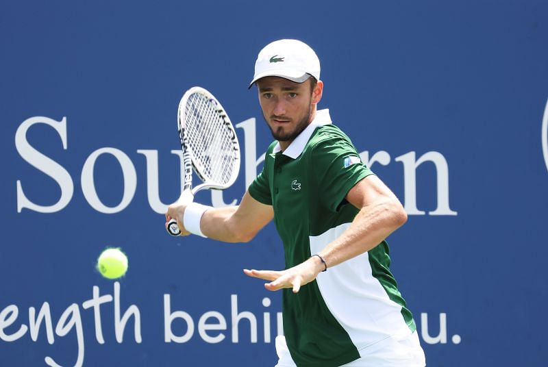 Daniil Medvedev at the Western &amp; Southern Open 2020