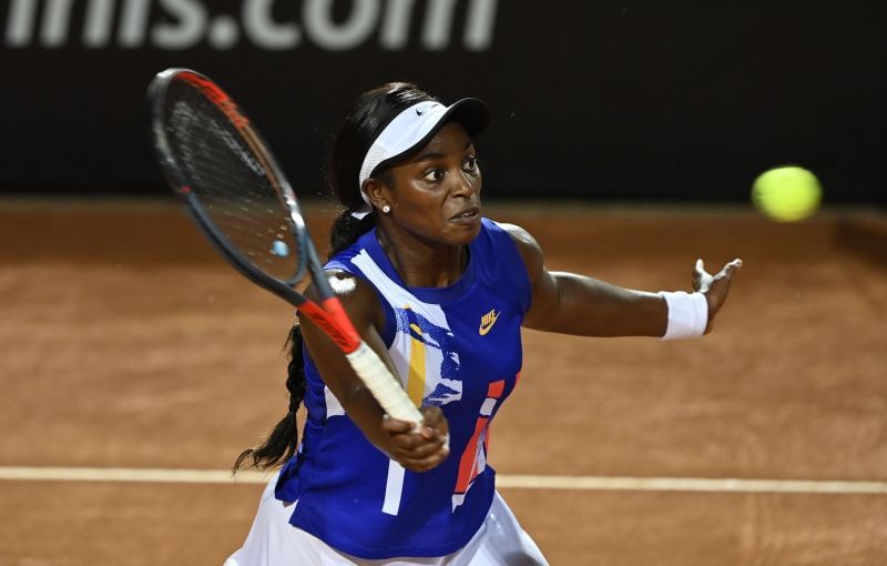 Sloane Stephens is one of the two Grand Slam winners in this half